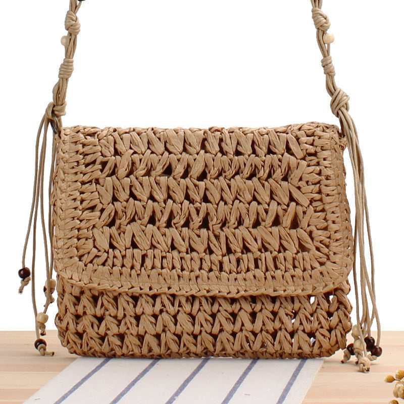 Handbag made of high-quality woven natural material Kalsten