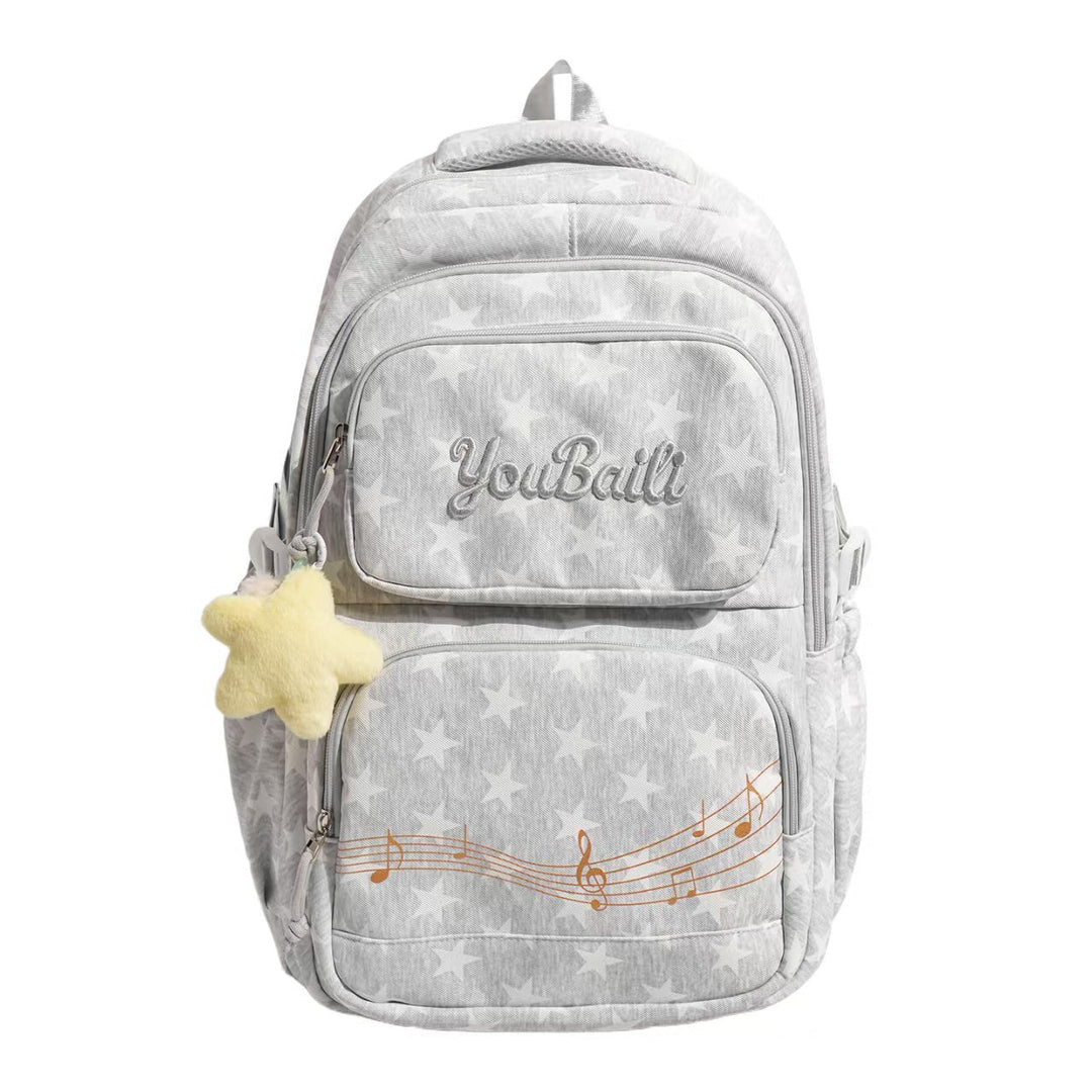 Multi-Functional Star-Embellished Backpack Kalsten