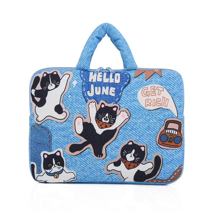 Stylish laptop cover with cute dog design Kalsten