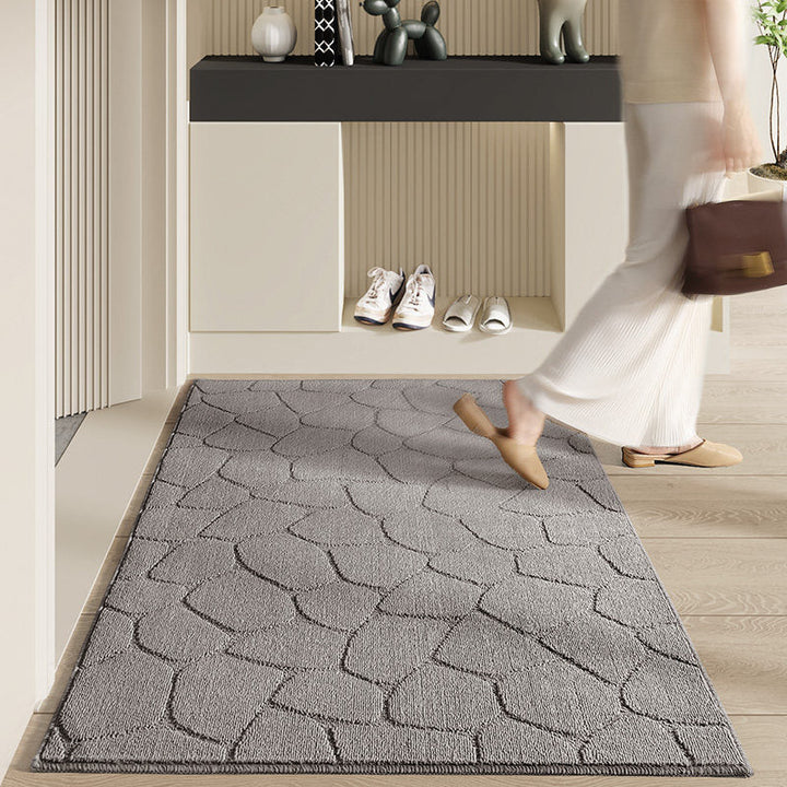 Textured Geometric Area Rug Kalsten