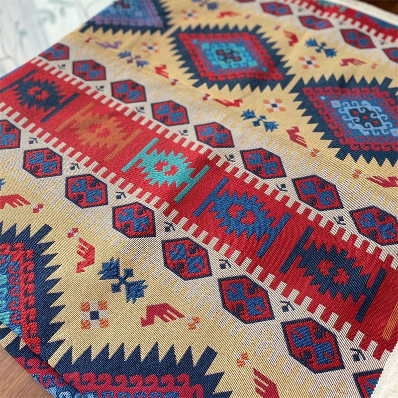 Birds and Leaves Decorative Table Runner