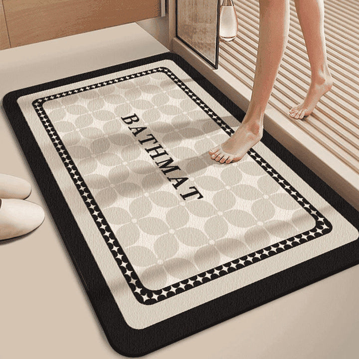 Absorbent Luxury Bathroom Mat Kalsten
