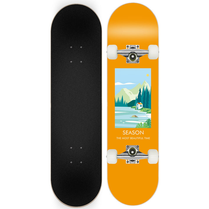 Skateboard with Galaxy Design Kalsten