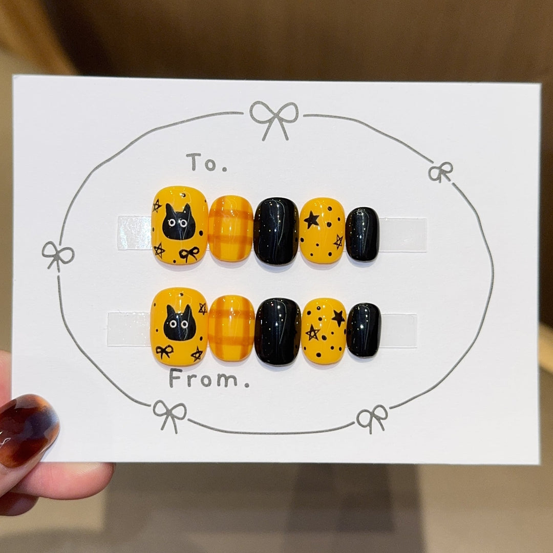 Creative Nail Art with Halloween Motif Kalsten