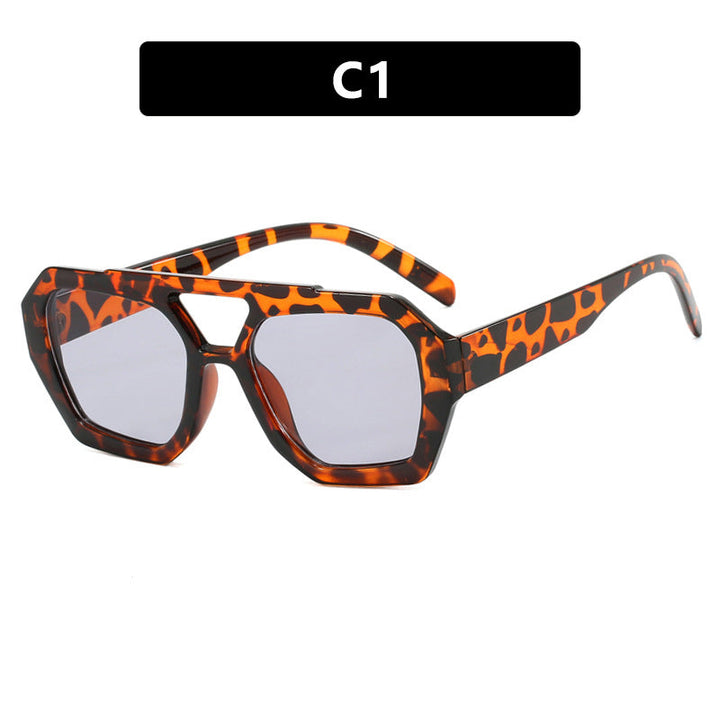 Ladies stylish sunglasses in distinctive octagonal design Kalsten