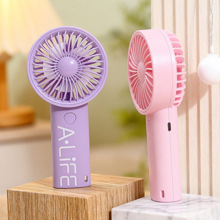Women's Portable Hand Fan with USB Charging Function and Ergonomic Design Kalsten 1782398222