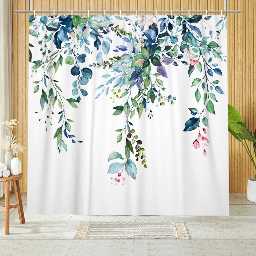 Floral Print Shower Curtain Kalsten