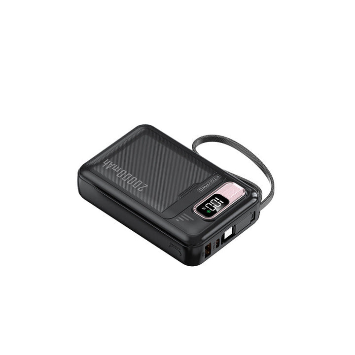 Portable power bank with innovative LCD display and fast charging function Kalsten