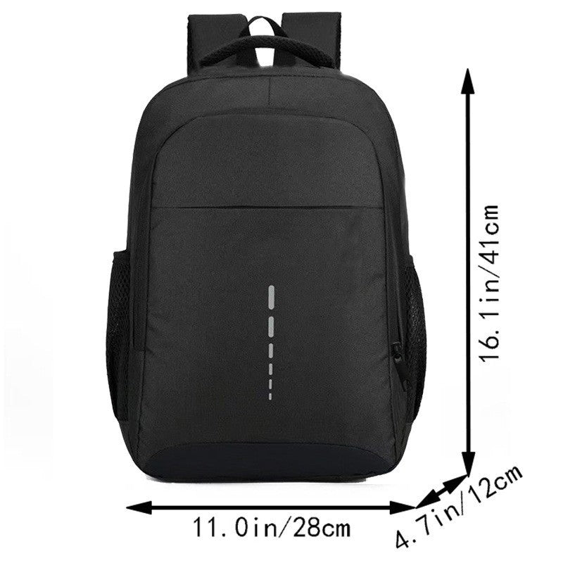 Ergonomic Backpack with Multiple Compartments and Reflective Elements Kalsten