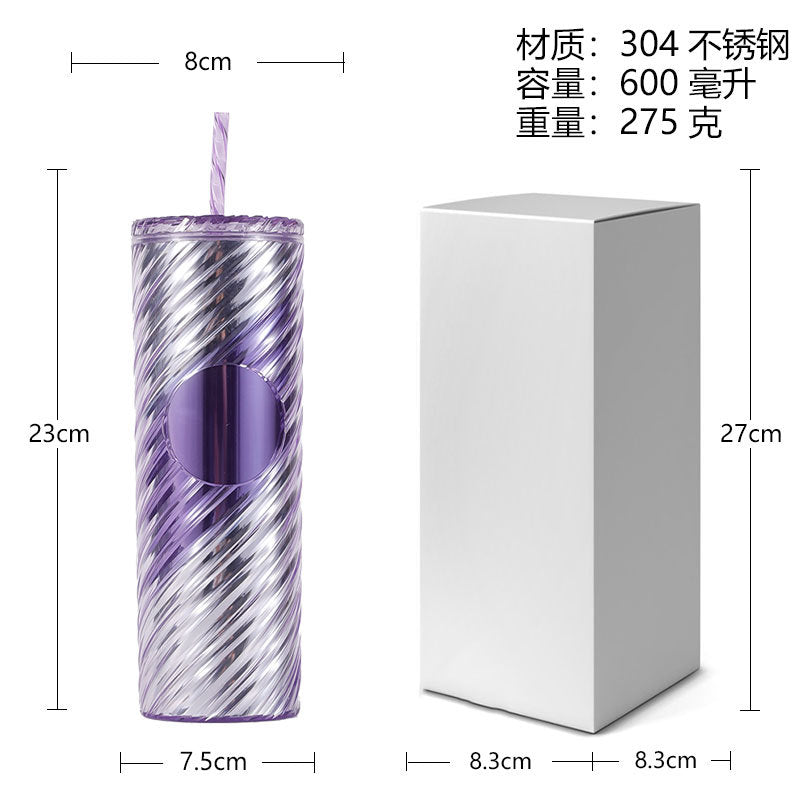 Women's stylish drinking cup with rotating structure Kalsten