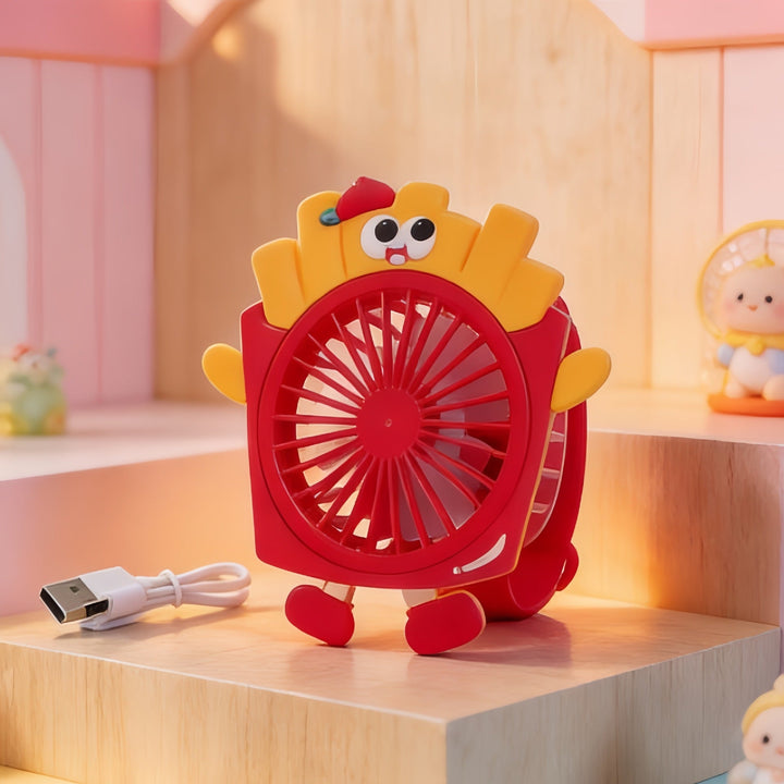 Ladies portable handheld fan with chicken design Kalsten