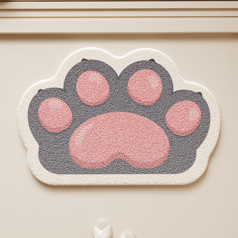 Cat Paw Shaped Floor Mat Acalora