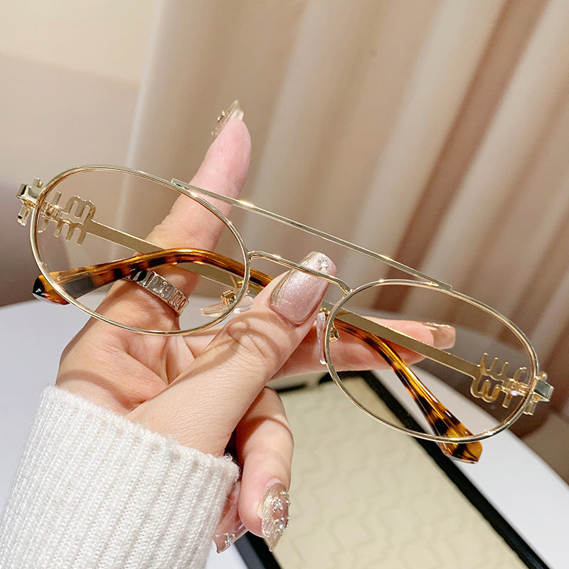 Women’s fashionable glasses with elegant metal frame and unique design Kalsten