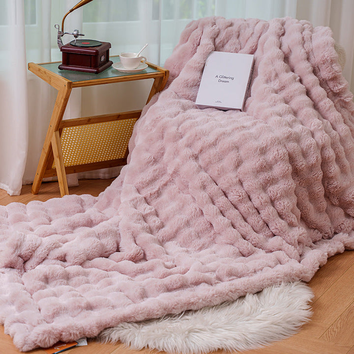 Women cozy and luxurious blanket Kalsten