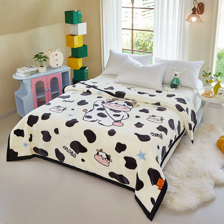 Decorative Fleece Throw Blanket Kalsten