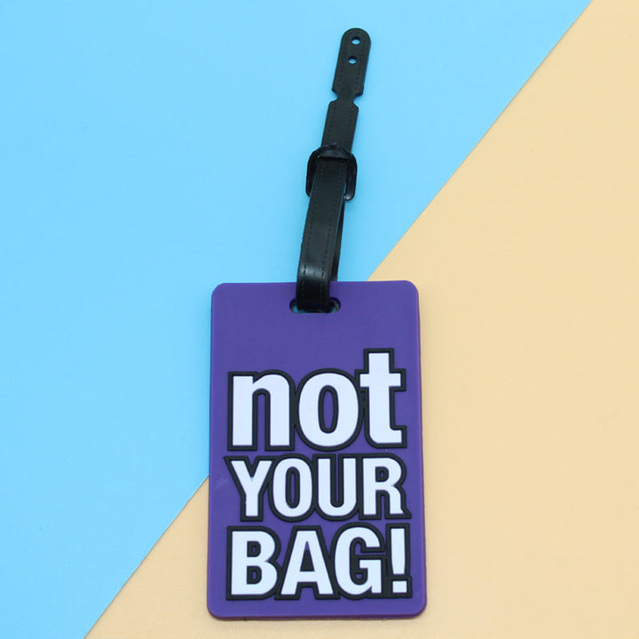 Unisex Luggage Tag with Custom Message Kalsten