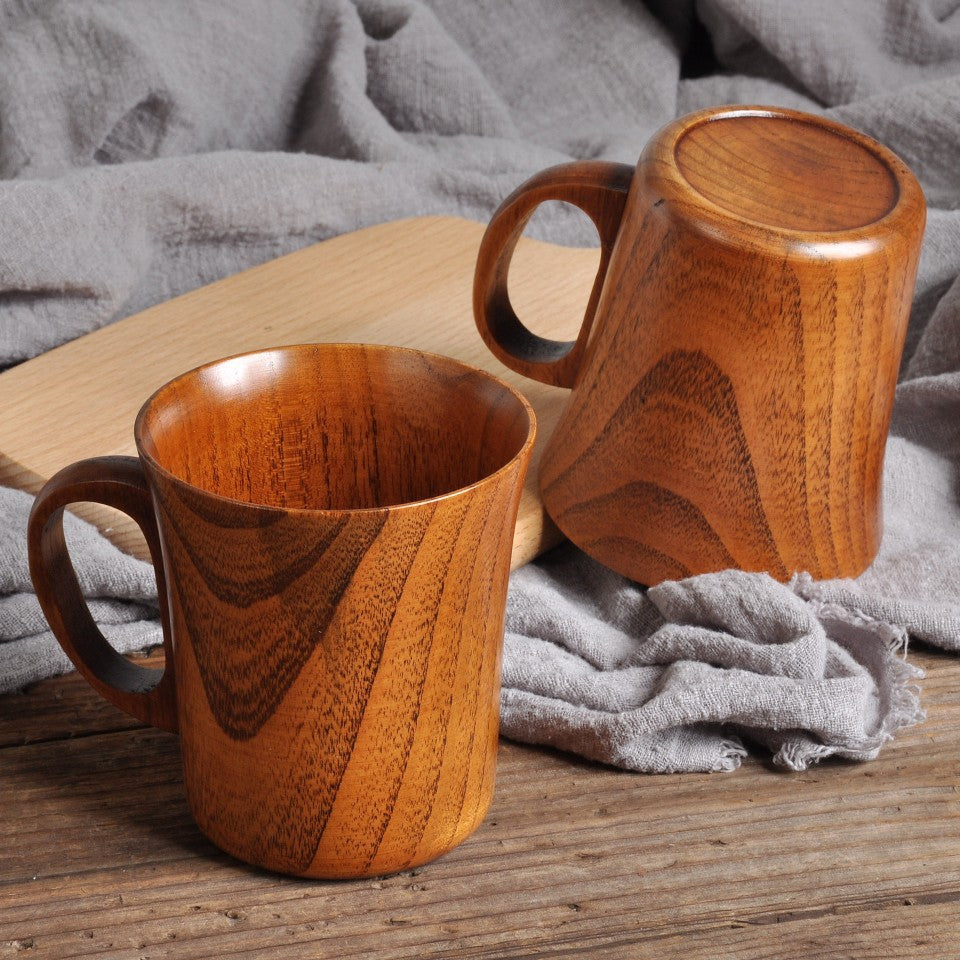 Wooden cup with spoon Kalsten