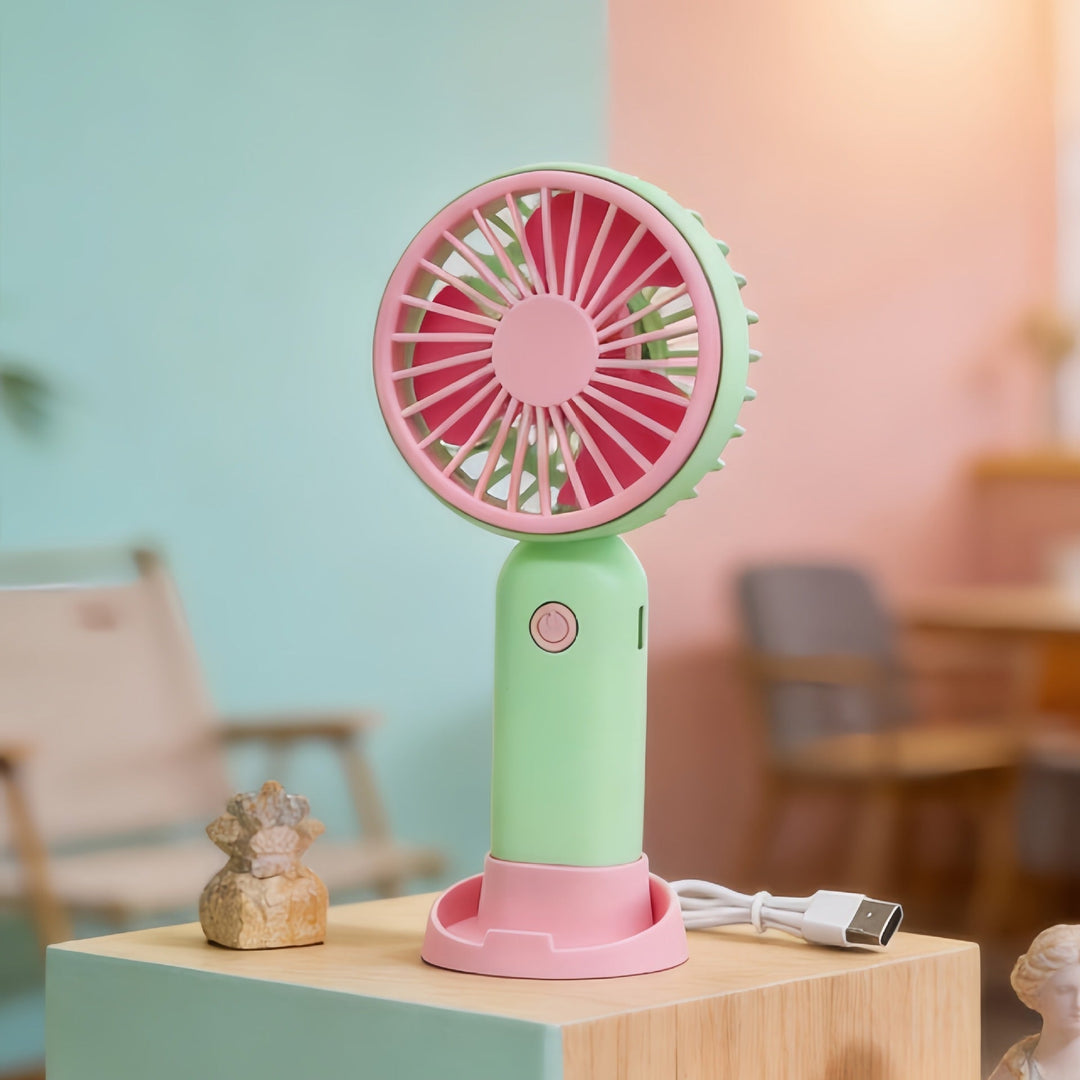 Ladies portable battery-operated hand fan Kalsten