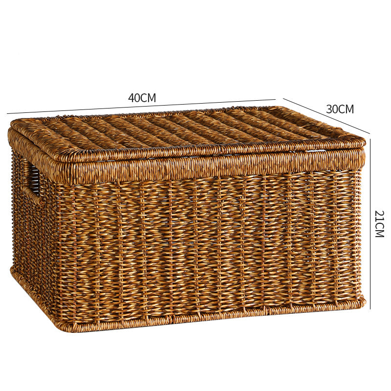Natural Woven Storage Chest Kalsten