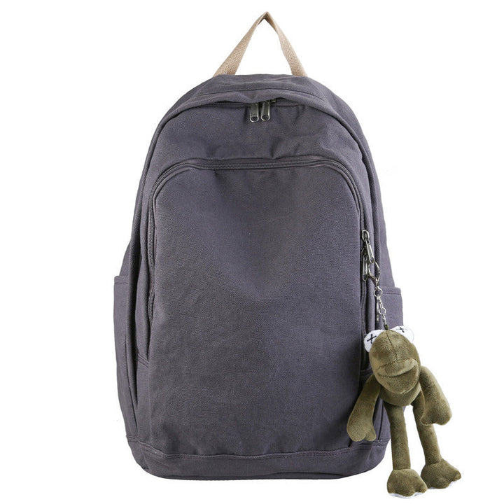 Casual Canvas School Backpack Kalsten