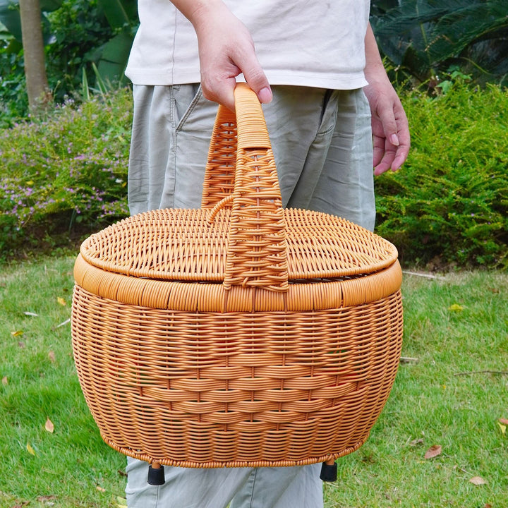 Women's Decorative Basket with Lid Kalsten