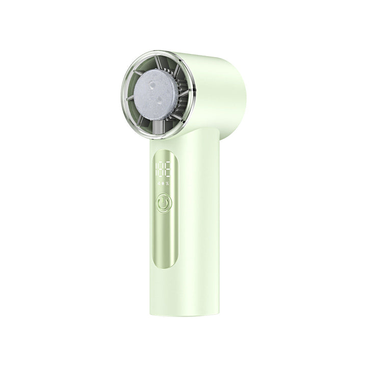 Unisex nan handheld cooling fan with ice cartridge and LED display Kalsten