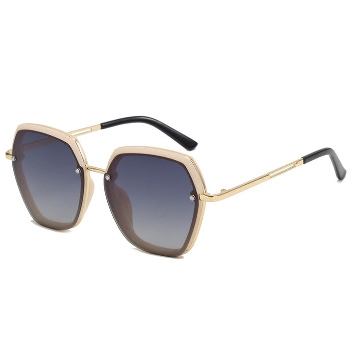 Women's fashionable sunglasses in trendy hexagon design Kalsten