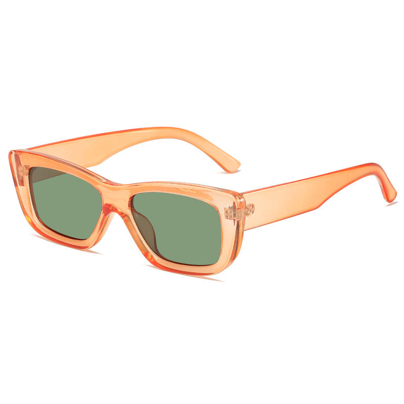 Ladies fashionable sunglasses with rectangular frame Kalsten