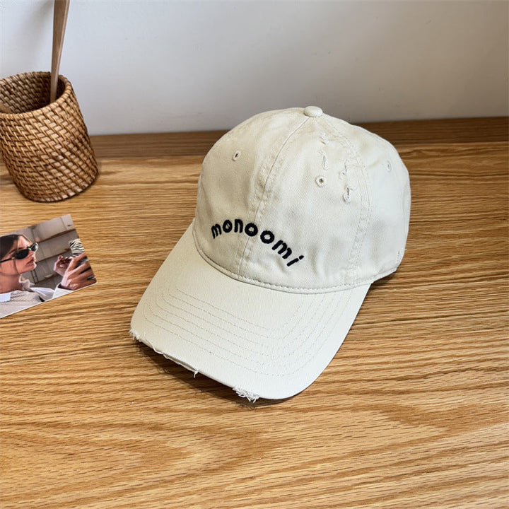 Women's Distressed Cotton Baseball Cap Kalsten