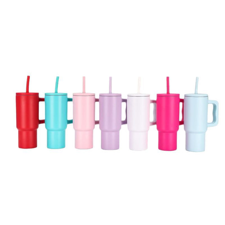Ladies Insulated Cup with Practical Straw Kalsten