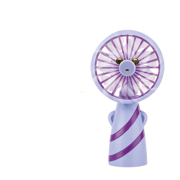 Women's Portable Mini Hand Fan in Cute Bear Design Kalsten