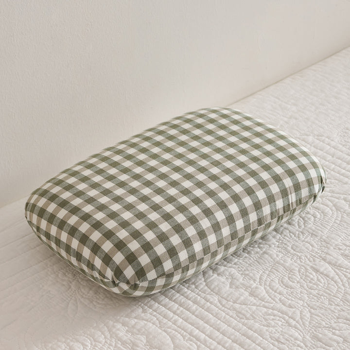 Comfort Pillow with Checked Design Kalsten