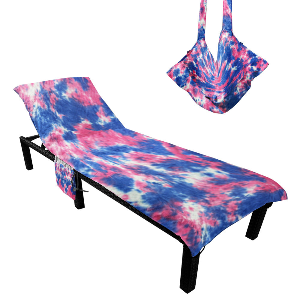 Sporty towel with creative striped pattern Kalsten