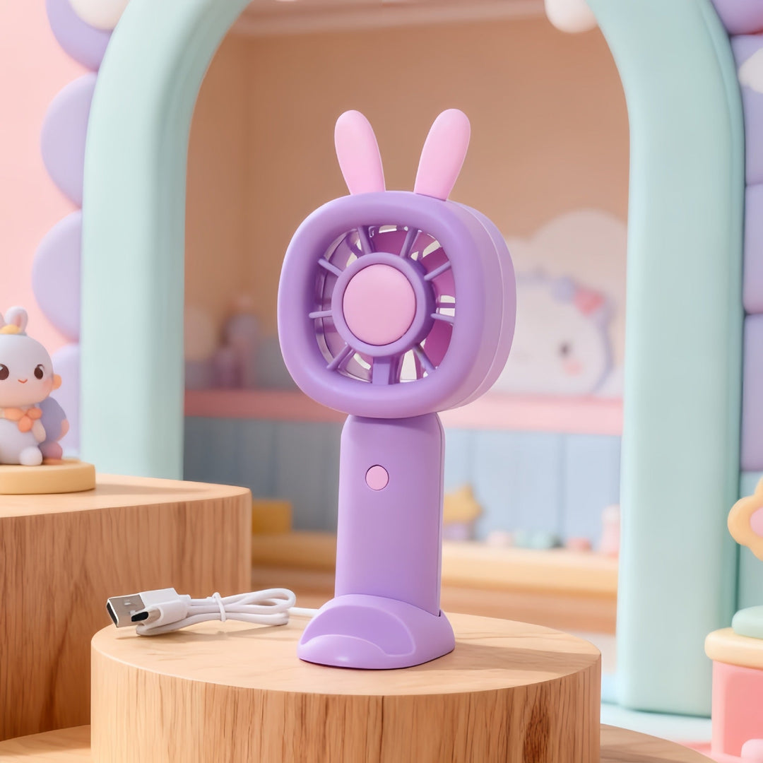 Women's portable creative fan with USB connection Kalsten