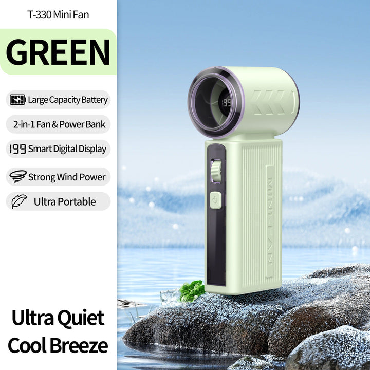 Women Portable Mini Fan with Power Bank Function Kalsten