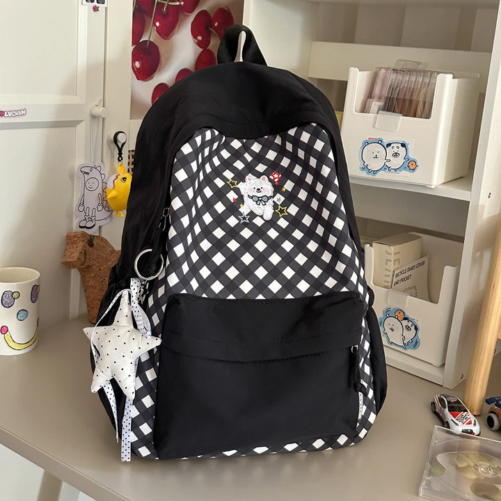 Fun Patterned School Backpack