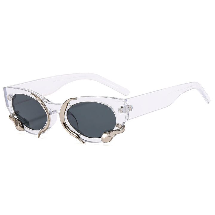 Women's designer sunglasses with a unique, sculptural frame Kalsten