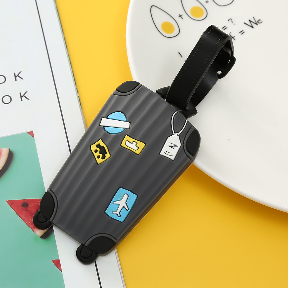Unisex Luggage Tag in Modern Suitcase Design Kalsten