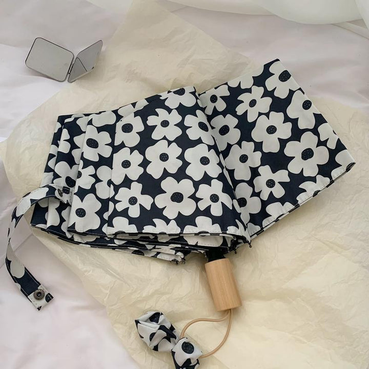 Women's Foldable Umbrella with Durable Fabric Surface Kalsten