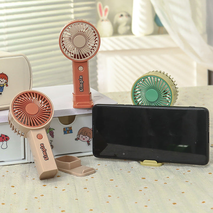 Portable hand fan with USB charging function and low noise level Kalsten