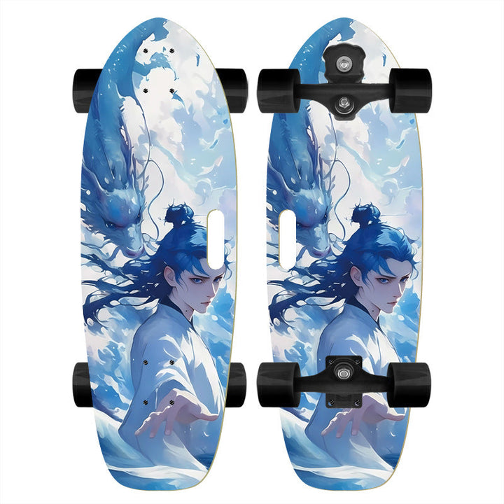 Mini Skateboard Deck with Textured Grip Kalsten