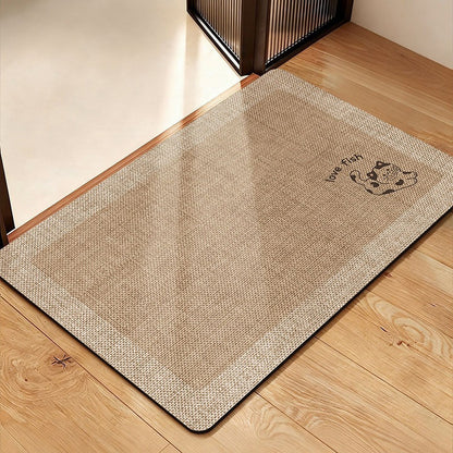 Decorative Pet-Themed Area Mat Acalora