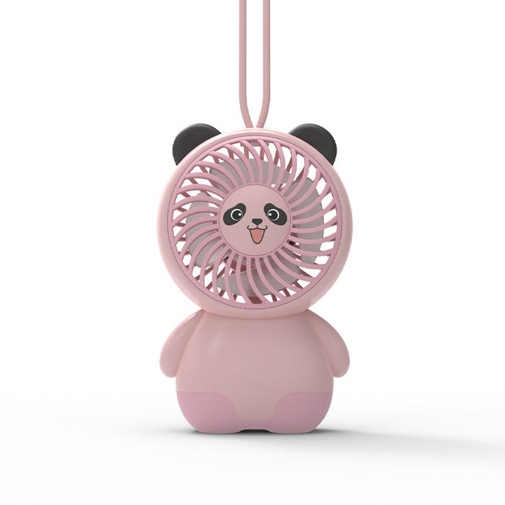 Ladies Portable Mini Animal Fan with Cute Panda Design Kalsten