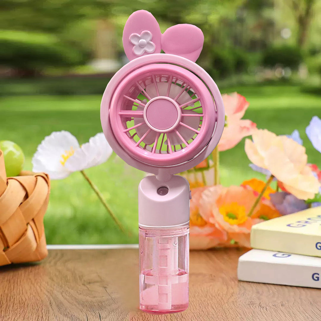 Ladies portable mini fan with spray function Kalsten