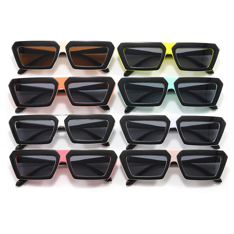 Women's geometric sunglasses in trendy design Kalsten