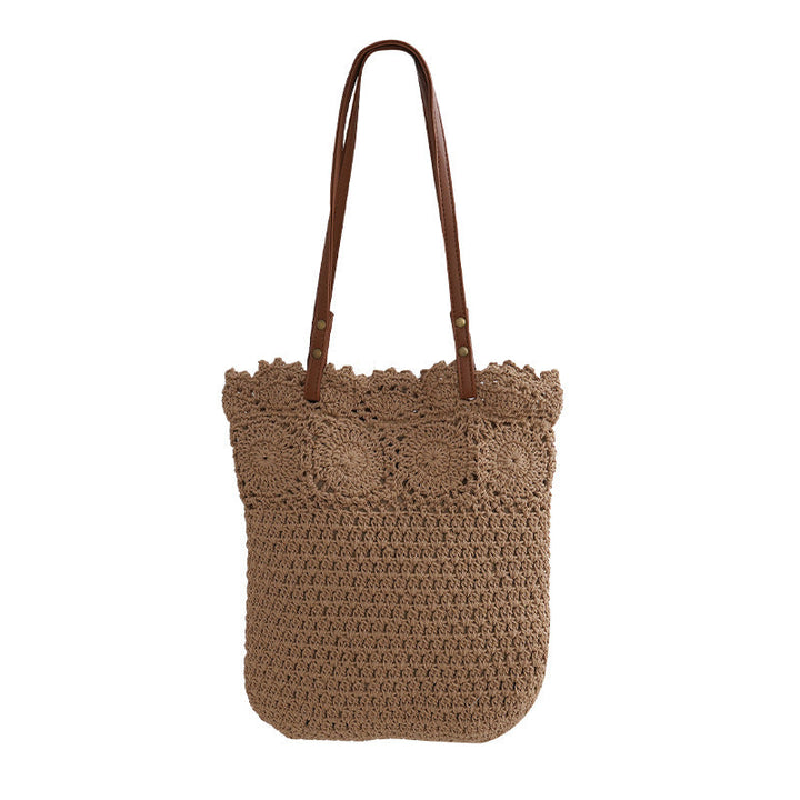 Handwoven bast bag Kalsten