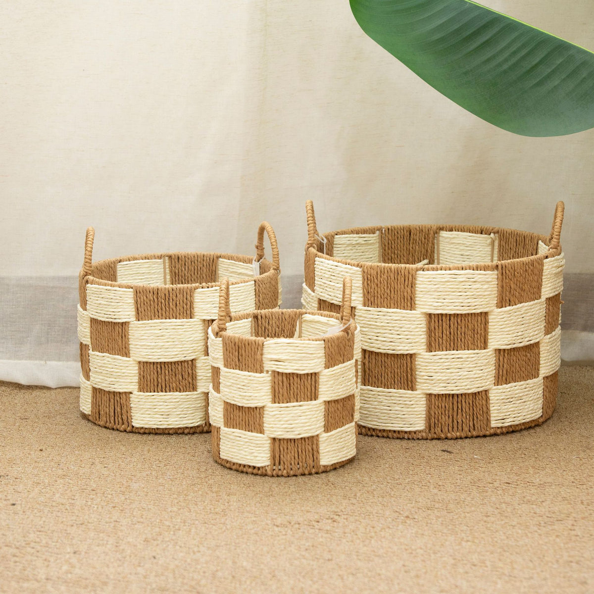 Woven Storage Baskets Acalora