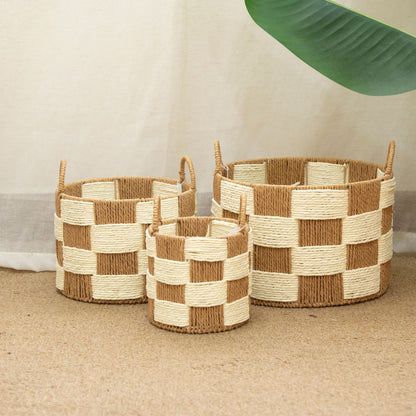 Woven Storage Baskets Acalora