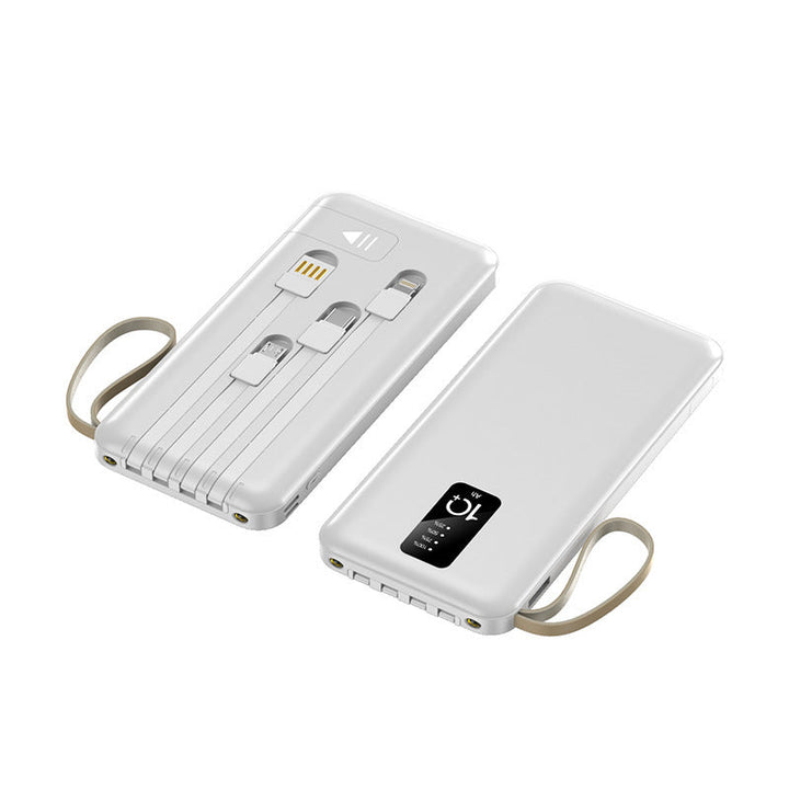 Multifunctional Power Bank with Integrated Cable System Kalsten
