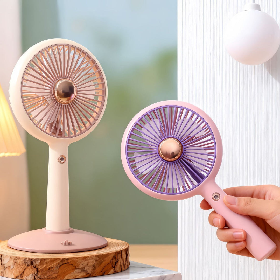 Women's Portable Table Fan with Adjustable Tilt Angle Kalsten